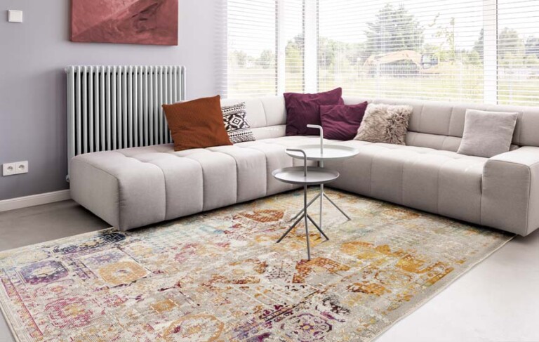 vintage vloerkleed kleurrijk