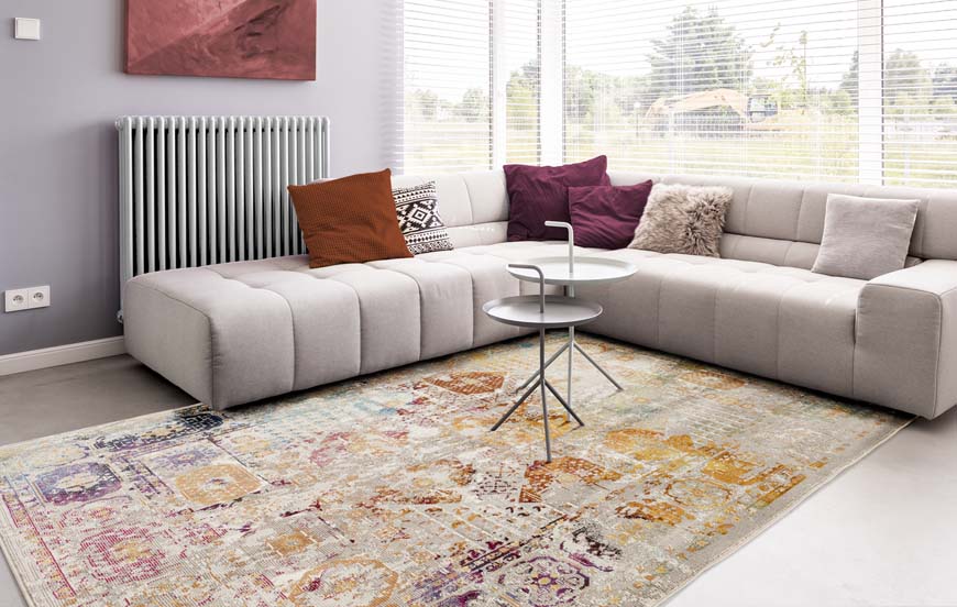 vintage vloerkleed kleurrijk