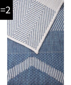 Outdoorteppich Triangle - Blau Outdoorteppich Triangle - Blau