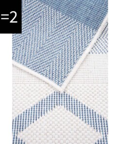 Outdoorteppich Triangle - Blau Outdoorteppich Triangle - Blau