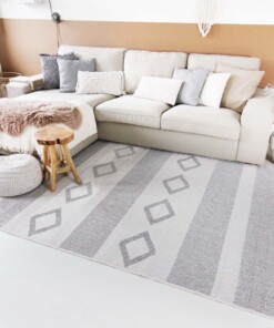 Outdoorteppich Triangle - Grau