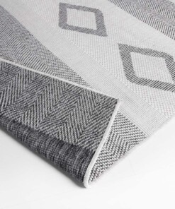 Outdoorteppich Triangle - Grau
