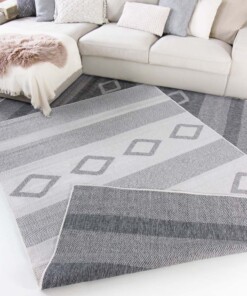 Outdoorteppich Triangle - Grau