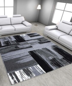 Teppich Abstrakt Lima - Grau - sfeer