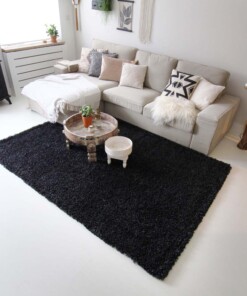 Hochflor Teppich - Shaggy Royal Anthrazit - sfeer