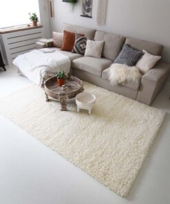 Hochflor Teppich - Shaggy Royal Creme