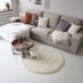 Hochflor Teppich Rund - Shaggy Royal Creme - sfeer, thumbnail