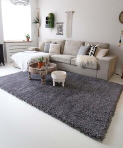 Hochflor Teppich - Shaggy Royal Grau Hochflor Teppich - Shaggy Royal Grau