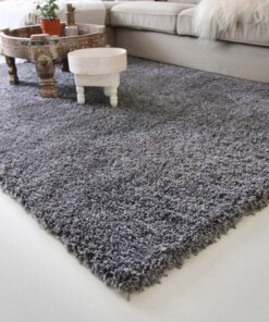 Hochflor Teppich - Shaggy Royal Grau