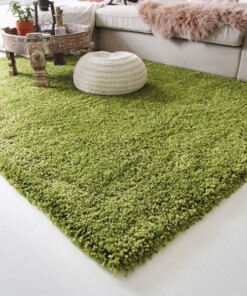 Hochflor Teppich - Shaggy Royal Grün