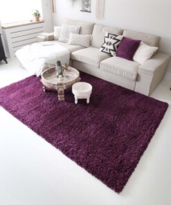 Hochflor Teppich - Shaggy Royal Lila