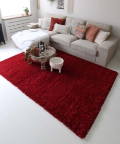 Hochflor Teppich - Shaggy Royal Rot