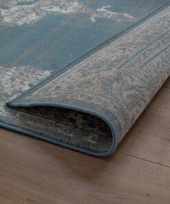Vintage Teppich Numisma - Hellblau