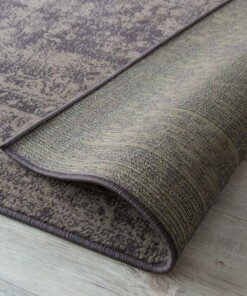 Vintage Teppich Orbis - Braun - close up vouw, thumbnail Vintage Teppich Orbis - Braun - close up vouw, thumbnail