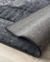 Vintage Teppich Numisma - Hellblau - close up vouw, thumbnail