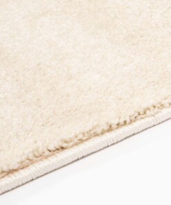Velour Teppich Gala - Elfenbein - close up zijkant, thumbnail