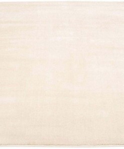Velour Teppich Gala - Elfenbein - overzicht schuin, thumbnail