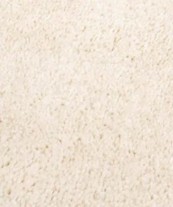 Velour Teppich Gala - Elfenbein - close up materiaal, thumbnail
