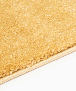 Velour Teppich Gala - Gelb - close up zijkant, thumbnail