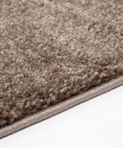 Velour Teppich Gala - Braun - close up zijkant, thumbnail