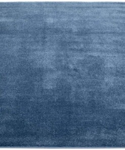 Velour Teppich Gala - Dunkelblau - overzicht schuin, thumbnail