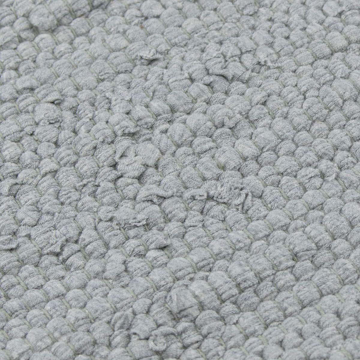 Kelim Teppich Handgewebt Bomull - Grau - close up materiaal Kelim Teppich Handgewebt Bomull - Grau - close up materiaal