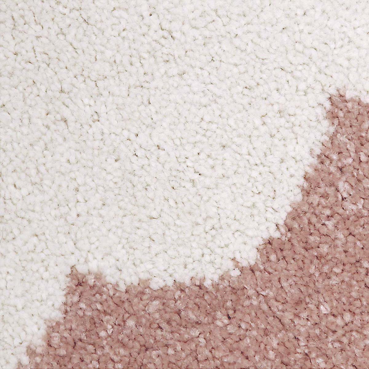 Kinderteppich Happy Cat - Rosa/Weiß - close up materiaal Kinderteppich Happy Cat - Rosa/Weiß - close up materiaal