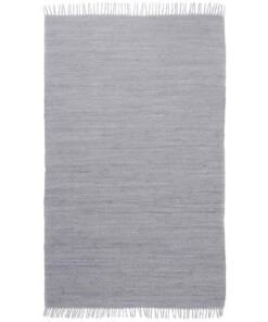 Kelim Teppich Handgewebt Bomull - Grau - overzicht boven, thumbnail Kelim Teppich Handgewebt Bomull - Grau - overzicht boven, thumbnail