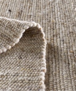 Wollteppich Handgewebt Oslo - Beige/Creme Wollteppich Handgewebt Oslo - Beige/Creme