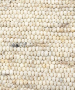 Wollteppich Handgewebt Ylva - Beige - close up materiaal, thumbnail
