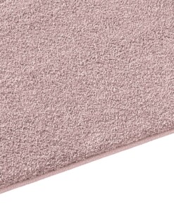 Teppich Kurzflor Qualis - Rosa - close up zijkant, thumbnail
