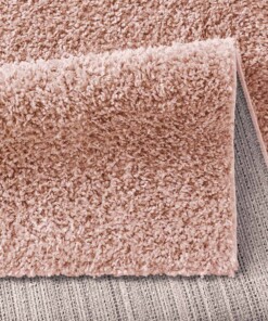 Hochflor Teppich Classic - Rosa - close up vouw, thumbnail