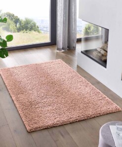 Hochflor Teppich Classic - Rosa - sfeer, thumbnail