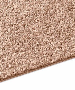 Hochflor Teppich Spectrum - Beige - close up zijkant, thumbnail