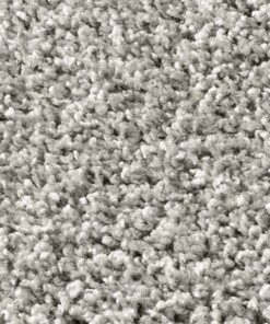 Hochflor Teppich Spectrum - Hellgrau - close up materiaal, thumbnail