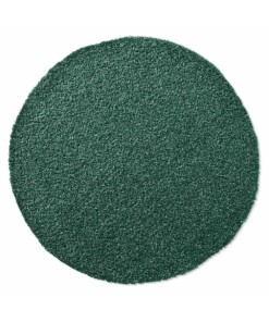 Hochflor Teppich Rund Spectrum - Smaragdgrün - overzicht boven