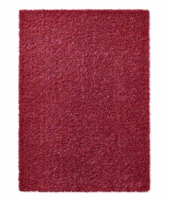 Hochflor Teppich Spectrum - Rot - overzicht boven