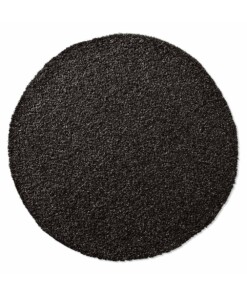 Hochflor Teppich Rund Spectrum - Schwarz - overzicht boven, thumbnail Hochflor Teppich Rund Spectrum - Schwarz - overzicht boven, thumbnail