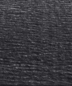 Flauschiger Teppich Rund Loft - Anthrazit (waschbar 30°C) - close up materiaal, thumbnail