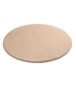 Flauschiger Teppich Rund Loft - Beige (waschbar 30°C) - overzicht schuin, thumbnail