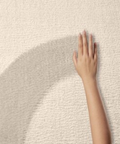 Flauschiger Teppich Loft - Creme (waschbar 30°C) - close up materiaal, thumbnail Flauschiger Teppich Loft - Creme (waschbar 30°C) - close up materiaal, thumbnail