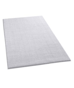 Flauschiger Teppich Loft - Grau (waschbar 30°C) - overzicht schuin