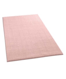 Flauschiger Teppich Loft - Rosa (waschbar 30°C) - overzicht schuin, thumbnail Flauschiger Teppich Loft - Rosa (waschbar 30°C) - overzicht schuin, thumbnail