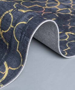 Teppich Nostalgia No. 9 - Schwarz/Gold Teppich Nostalgia No. 9 - Schwarz/Gold