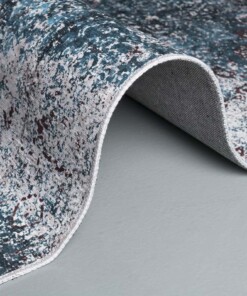 Vintage Teppich Nostalgia No. 2 - Blau - close up rol, thumbnail