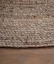Jute Teppich Rund Pure - Natural