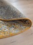 Vintage Teppich Rund Antiq - Grau