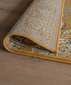 Vintage Teppich Antiq - Senfgelb