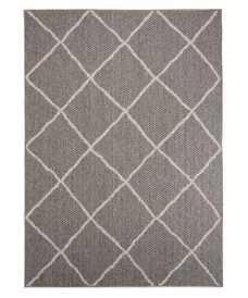 Outdoor Teppich Skandi Verner Grau/Creme - overzicht boven, thumbnail Outdoor Teppich Skandi Verner Grau/Creme - overzicht boven, thumbnail