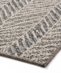 Outdoor Läufer Ravine - Blaugrau/Creme